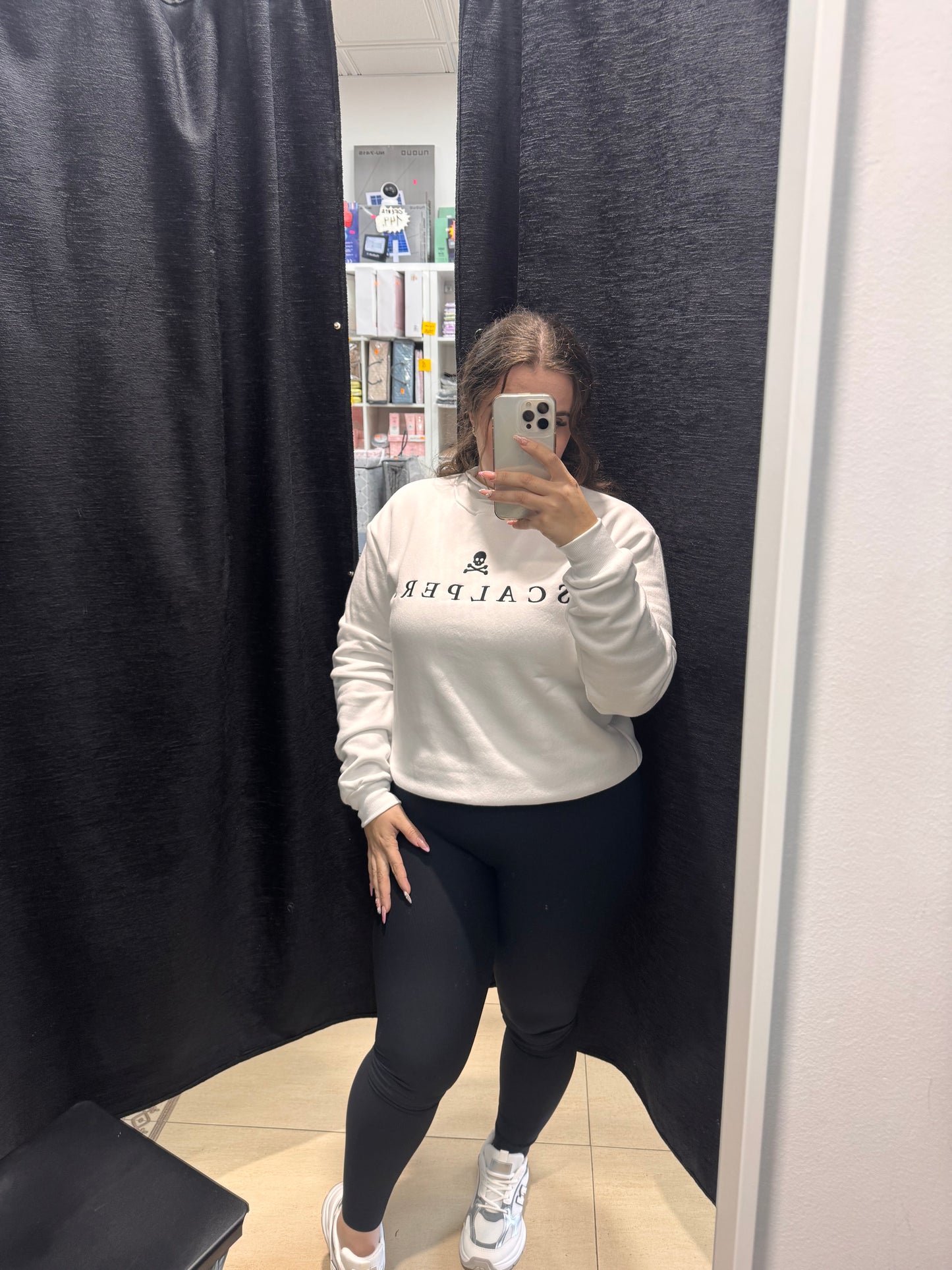Sudadera Scalp bordada
